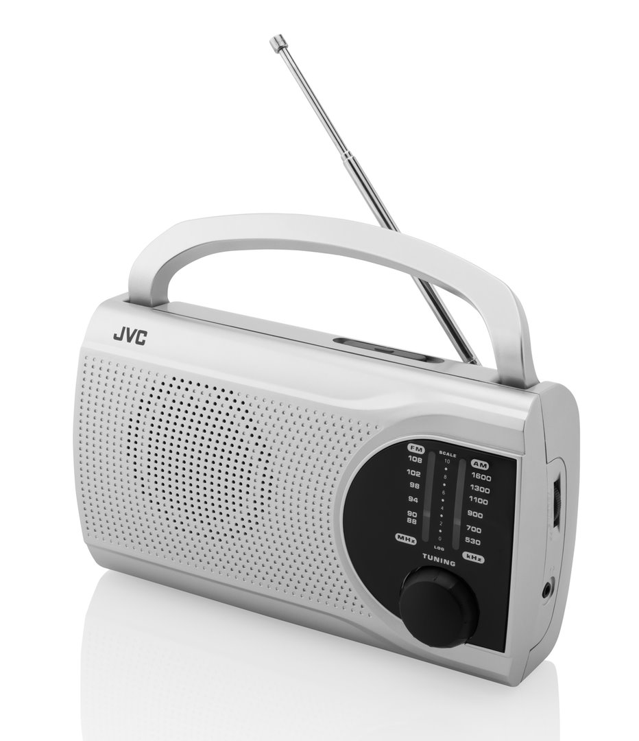 JVC RA-E321S, stříbrný
