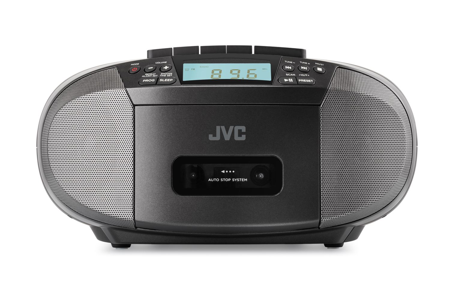JVC RC-E444B, černý