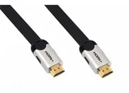 KABEL APEI FLAT ULTRA SERIES HDMI A - HDMI A M 10m zlacené konektory HDMI 1.4