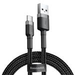 Kábel Baseus Cafule USB-C 2A 3 m (čierno-šedý)