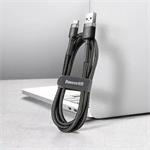 Kábel Baseus Cafule USB-C 2A 3 m (čierno-šedý)