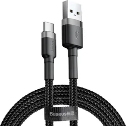 Kábel Baseus Cafule USB-C 3A 0,5 m (sivo-čierny)