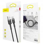 Kábel Baseus Cafule USB-C 3A 1m (sivo-čierny)