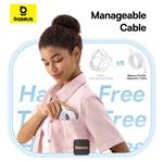 Kabel Baseus PicoGo magnetic USB-C/USB-C 1m 240W bílý