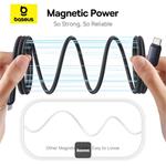 Kabel Baseus PicoGo magnetic USB-C/USB-C 1m 240W černý