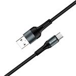 Kábel ColorWay USB-C 1 m 2,4 A, čierny