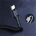 Kábel ColorWay USB-C 1 m 2,4 A, čierny