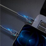 Kábel ColorWay USB-C / Rýchle nabíjanie 60 W / 1 m / čierny