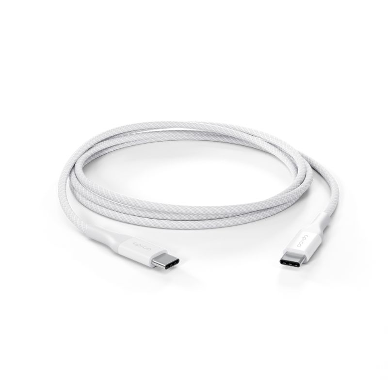 Kábel Epico UltraLink USB-C na USB-C EC32 | 240W | 1,2 m | Biely