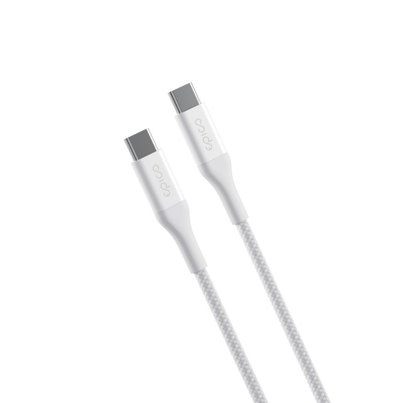 Kábel Epico UltraLink USB-C na USB-C EC33 | 240W | 2m | Biela
