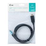 Kábel i-tec USB-C HDMI Adaptér 4K/60 Hz 200 cm