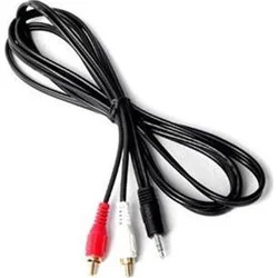 Kábel Jack 2,5 mm stereo - 2x Cinch M 2 m