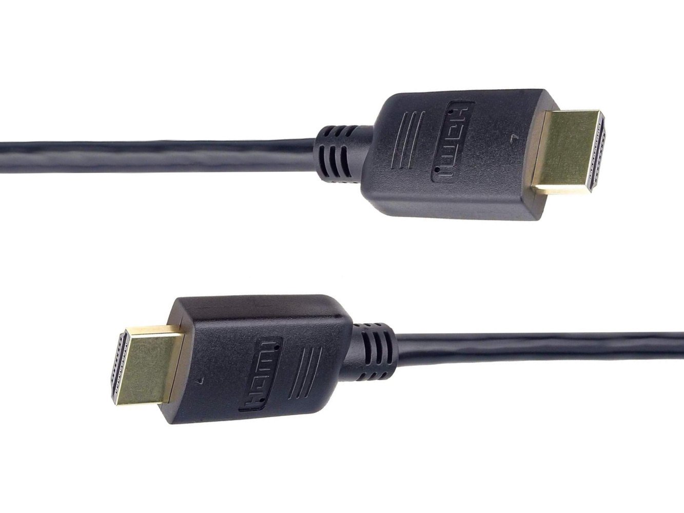 Kábel PremiumCord 4K HDMI 2.0b High Speed + Ethernet, pozlátené konektory, 1 m