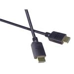 Kábel PremiumCord 4K HDMI 2.0b High Speed + Ethernet, pozlátené konektory, 1 m
