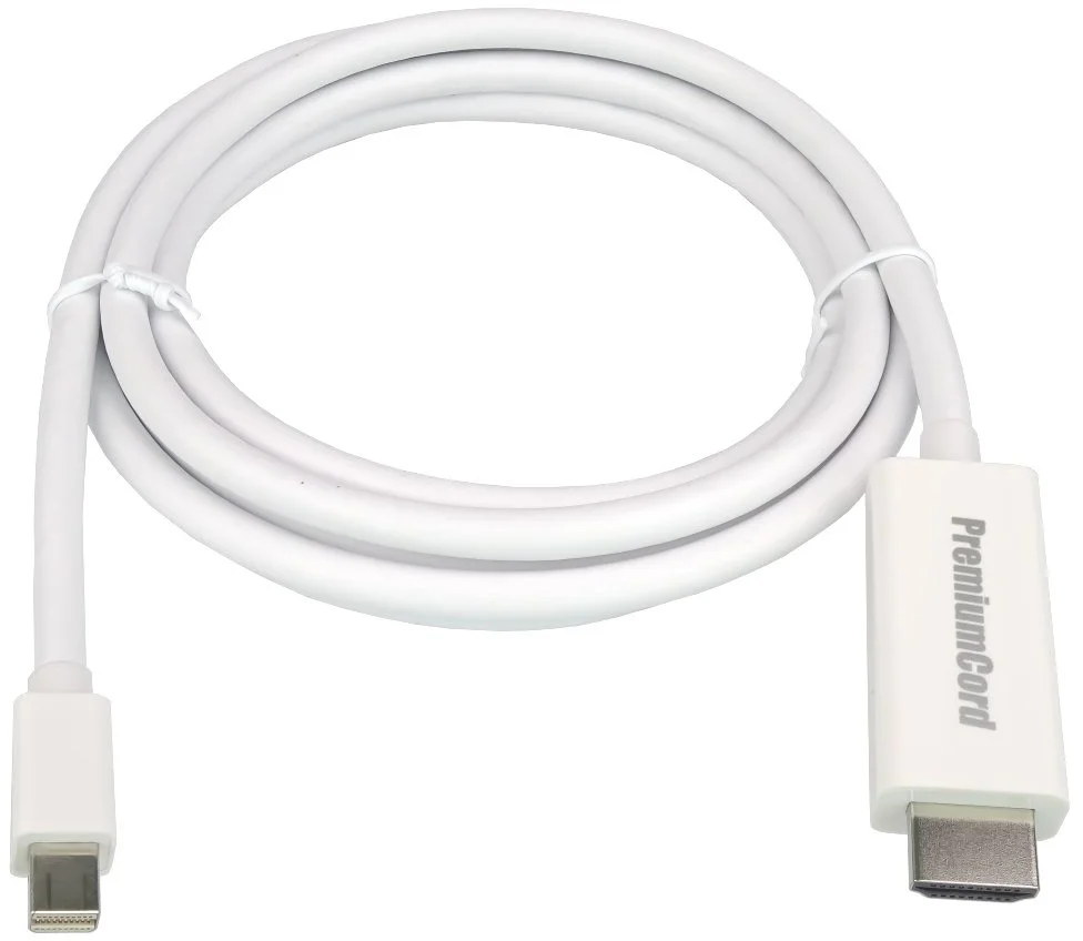 Kábel PremiumCord Mini DisplayPort - HDMI M/M 5 m