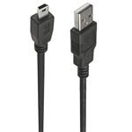 Kábel PremiumCord USB 2.0, A-B mini, 5-pin, 2 m