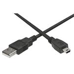 Kábel PremiumCord USB 2.0, A-B mini, 5-pin, 3 m