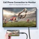 Kábel PremiumCord USB-C na HDMI 2 m 8K@60Hz,4K@144Hz Hliník