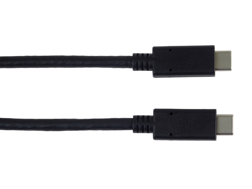 Kábel PremiumCord USB-C ( USB 3.2 generácie 2x2, 3A, 20Gbit/s ) čierny, 1 m
