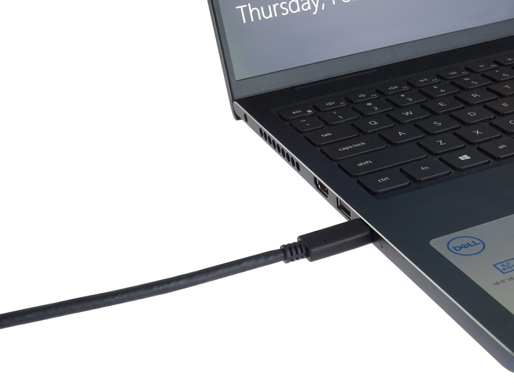 Kábel PremiumCord USB-C ( USB 3.2 generácie 2x2, 3A, 20Gbit/s ) čierny, 1 m
