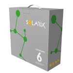 Kábel SOLARIX, CAT6 UTP PVC, 100 m, krabica