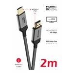 Kábel Swissten HDMI 8K, 2 m