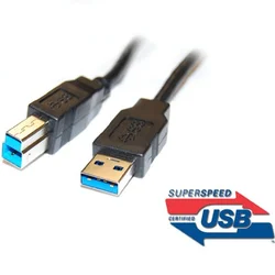 Kábel USB 3.0 Super-speed 5Gbps A-B 9pin 2 m