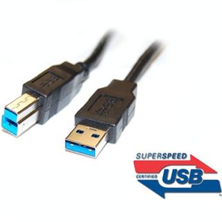 Kabel USB 3.0 Super-speed 5Gbps A-B  9pin 3m