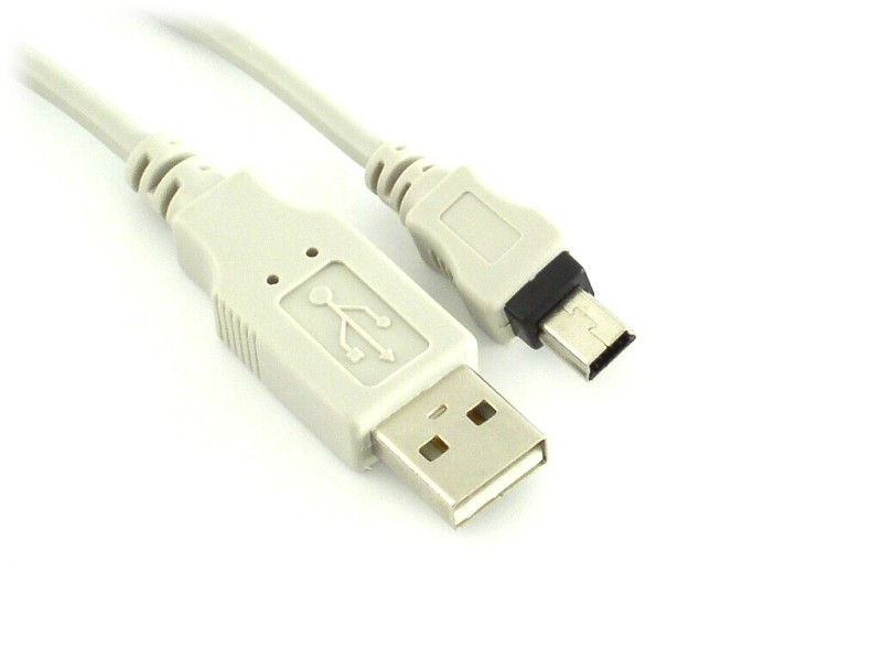 KABEL USB A-B mini, 2m