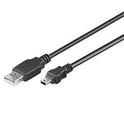 KABEL USB A-B mini, 5 pinů, 0,5m