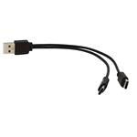 Kábel USB PremiumCord A/Male na USB-C male