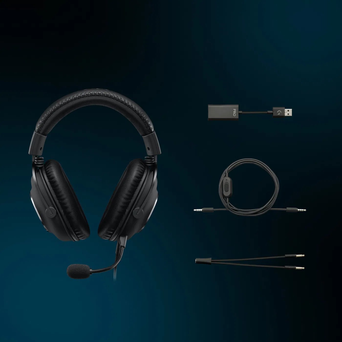 Káblové herné slúchadlá Logitech G PRO X SE, čierne