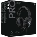 Káblové herné slúchadlá Logitech G PRO X SE, čierne