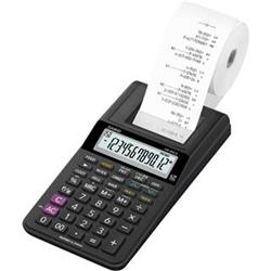 Kalkulačka Casio HR 8 RCE BK s potlačou, čierna