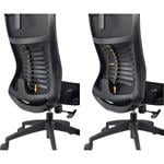Kancelárske kreslo Yenkee YGC 500BK FISHBONE