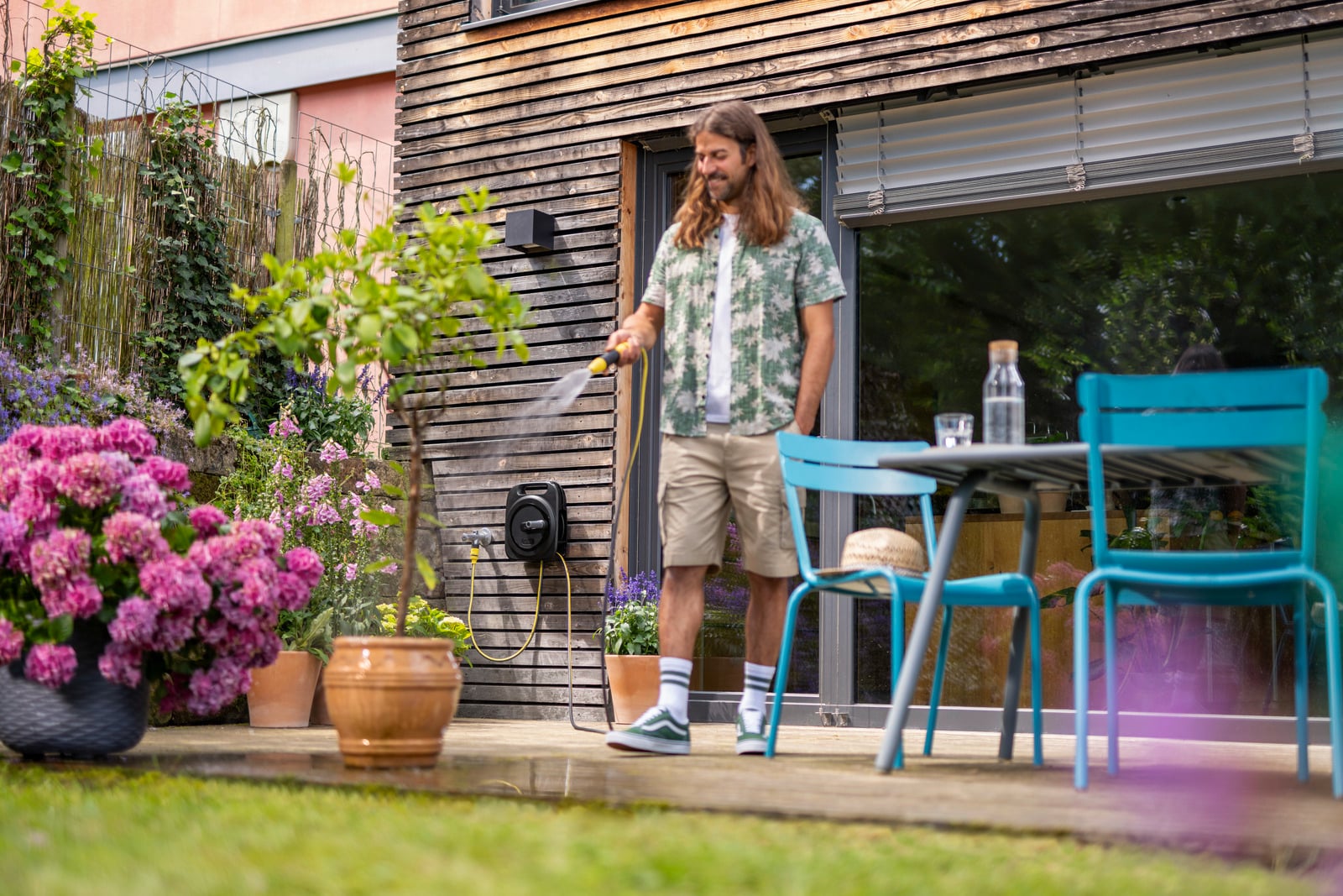Kärcher HBX 2.10 Kompaktný nástenný box s hadicou