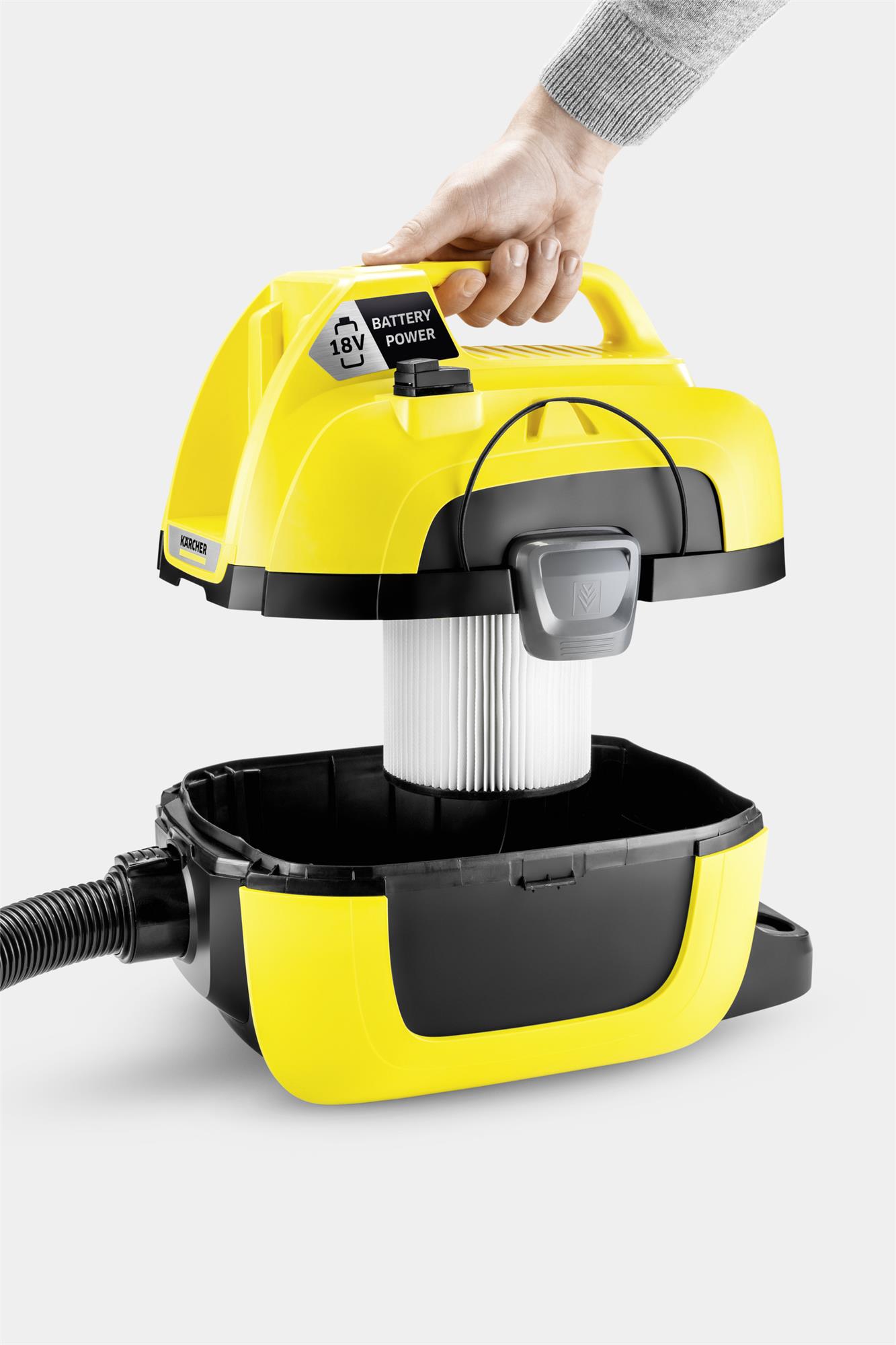 Kärcher WD 1 Compact Battery Multifunkční vysavač 18V, 7L (1.198-300.0)