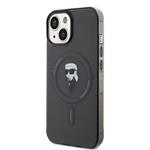 Karl Lagerfeld IML Ikonik MagSafe Zadní Kryt pro iPhone 15 Black