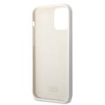 Karl Lagerfeld Liquid Silicone Choupette NFT zadný kryt pre iPhone 12/12 Pro White
