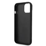 Karl Lagerfeld Quilted Puffy Metal Logo Zadný kryt pre iPhone 15 Black