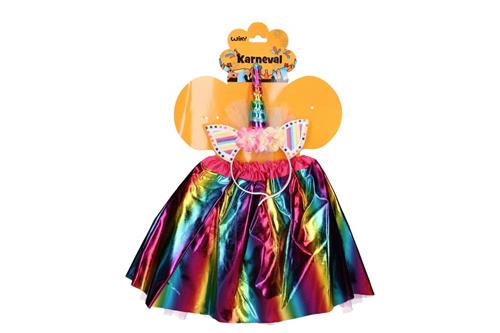 Karnevalová súprava W026066 - jednorožec farebný