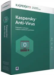 Kaspersky Anti-Virus 2018, 3 zařízení, 1 rok, update, box