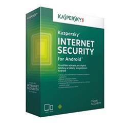 Kaspersky Internet Security for Android CZ, 3 zařízení mobil nebo tablet, 1 rok, nová licence, box KL1091OBCFS-CZ