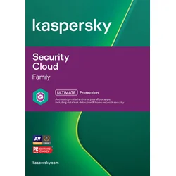 Kaspersky Security Cloud Family 10x 1 rok Nová elektronická licence