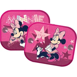 Kaufmann Stínítka do auta 2 ks v balení Minnie Mouse růžová