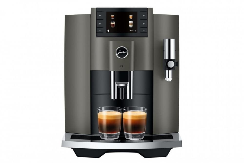 Kávovar Jura E8 Dark Inox