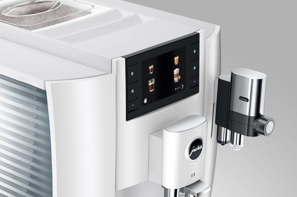 Kávovar Jura E8 Piano White