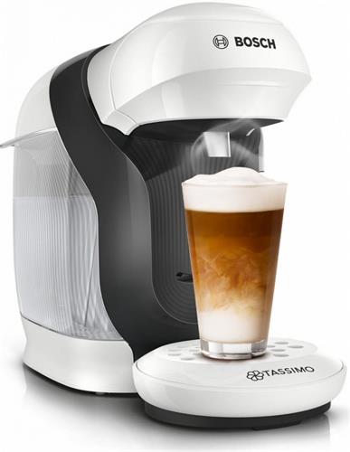 Kávovar na kapsule Bosch Tassimo TAS1104 STYLE, čiernobiely