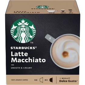 Kávové kapsule NESCAFÉ® Dolce Gusto® Starbucks Latte Macchiato, 12 ks