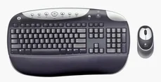 KBC LOGITECH Cordless desktop optical Black OEM